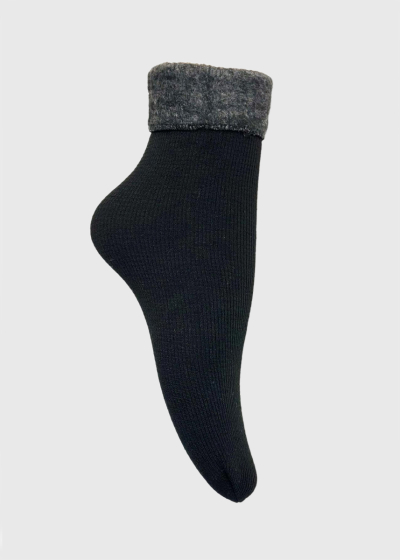 Juniper black women's warm socks