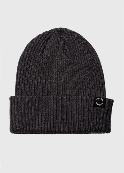 Dark grey warm hat