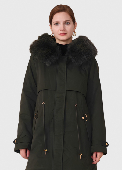 Liza хаки женская парка