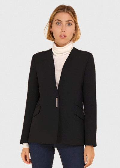Madi black women's blazer