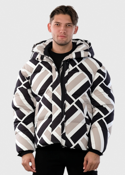 Мужская куртка с капюшоном