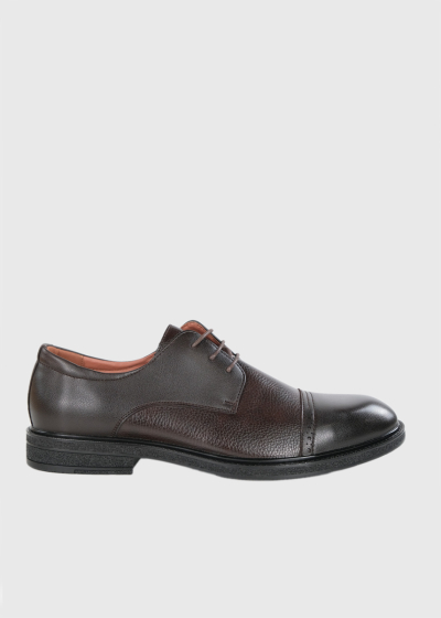 Ercan dark brown men's shoes