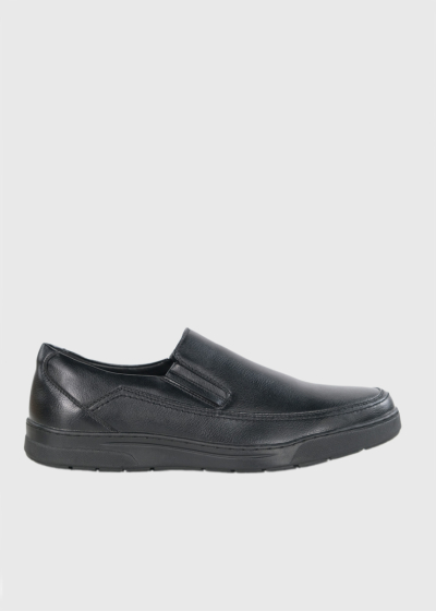 Ertan black moccasins