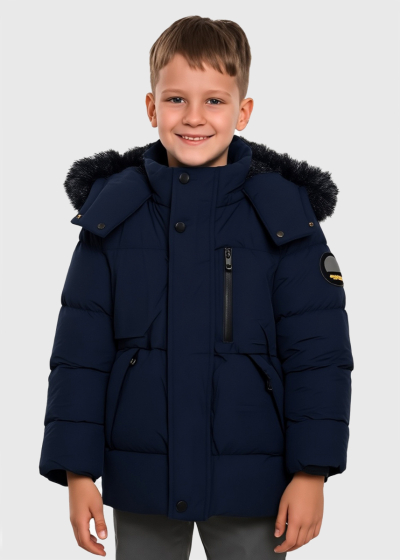 Emrys темно-синяя куртка с карманами