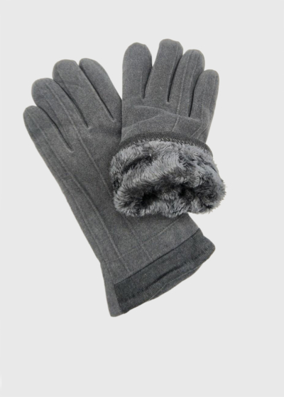 Eugenio grey men's gloves