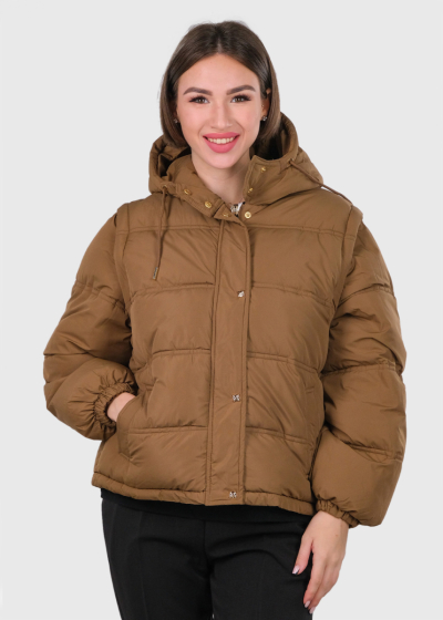 Erina светло-коричневая короткая куртка