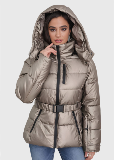 Dove short jacket with belt