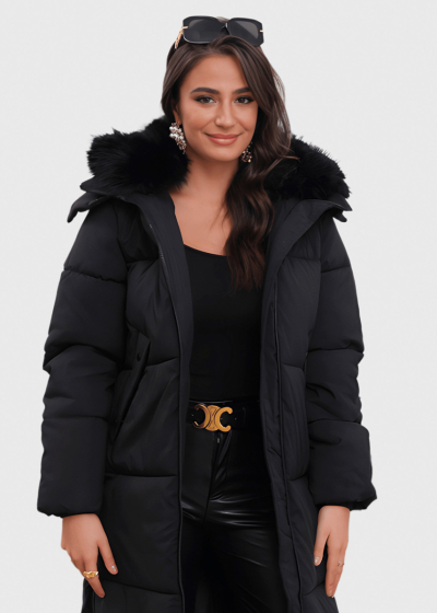 Demetria black women's jacket