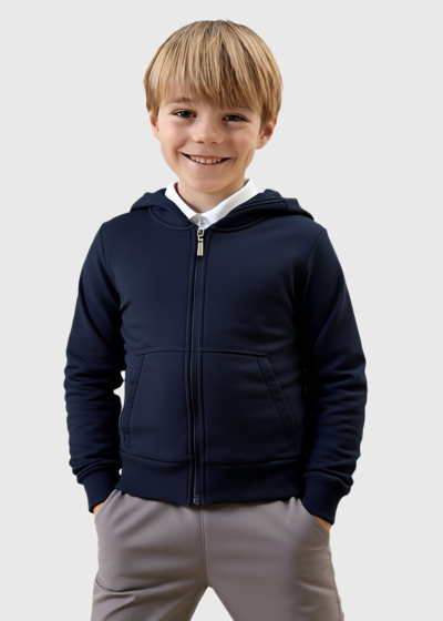 Denal dark blue zipped jacket