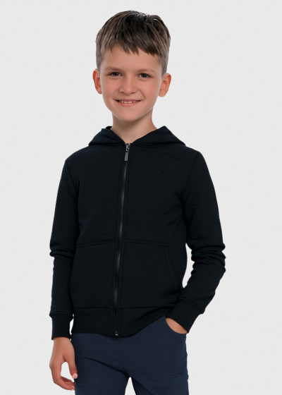 Danny черная кофта с капюшоном