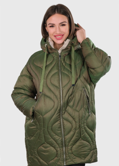 Ciel khaki jacket with hood