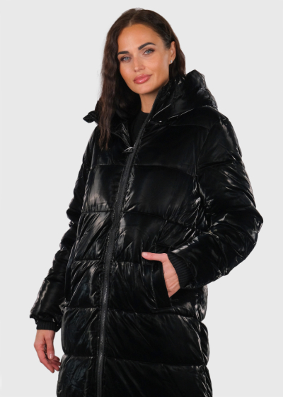 Ceylin черная удлиненная куртка