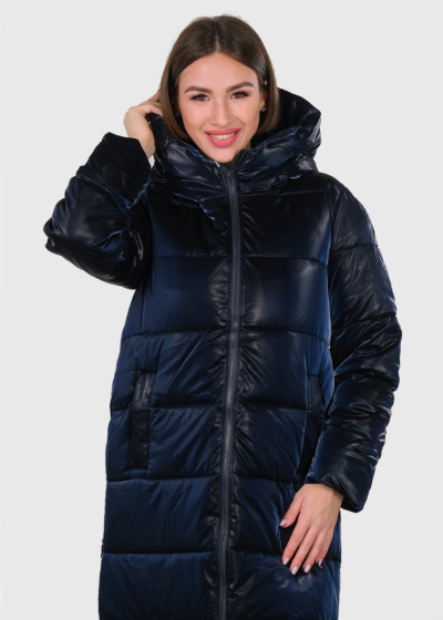 Ceylin dark blue elongated jacket 