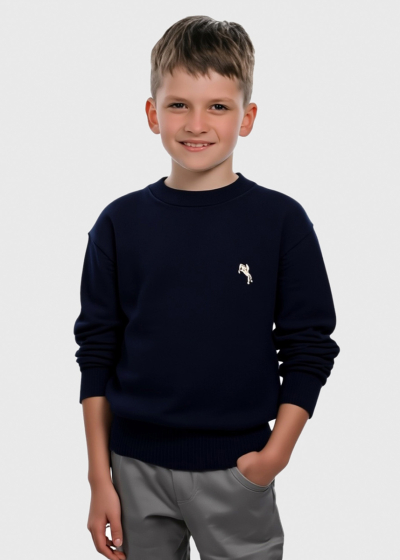 Ame темно-синий джемпер