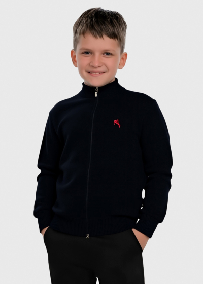 Aylar black zipped jacket