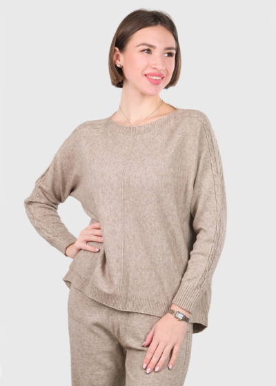 Caroline beige warm suit