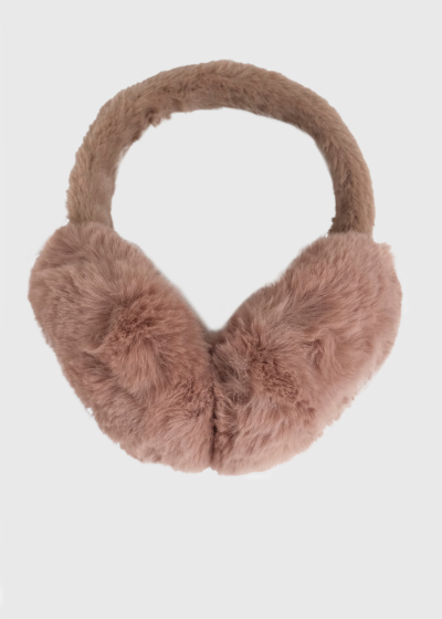 Cassie beige warm earmuffs