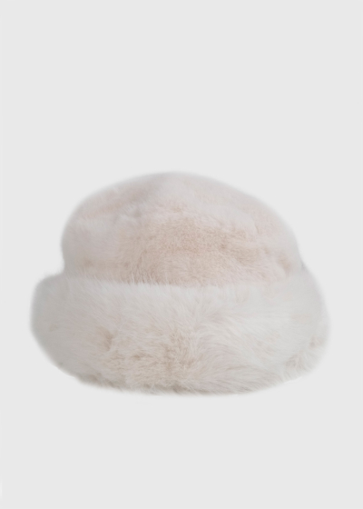 Cass white winter hat