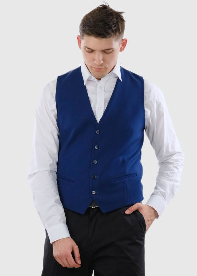 Filippo dark blue classic vest