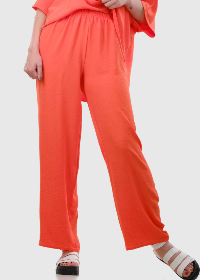 Sonia orange oversized pants
