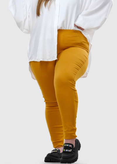 Neiva Plus Size light brown women's pants