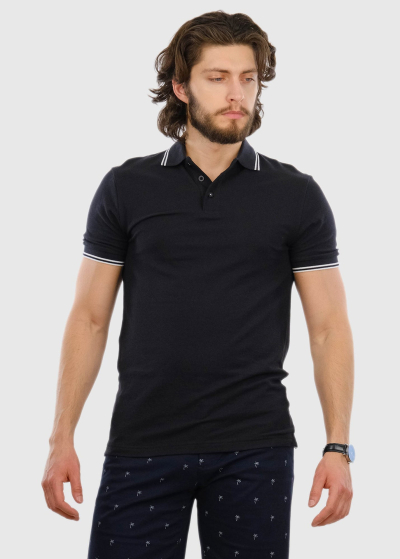 Narciso black men's Polo Shirt