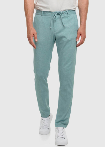 Primo Slim Fit мятные мужские брюки