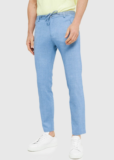 Prospero Slim Fit gaiši zilas vīriešu bikses