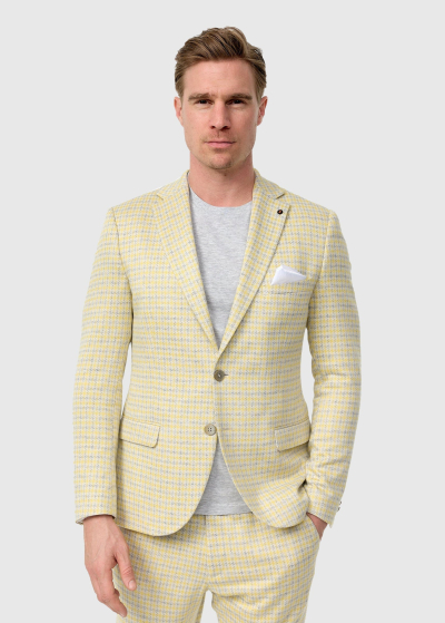 Mosè yellow men's blazer