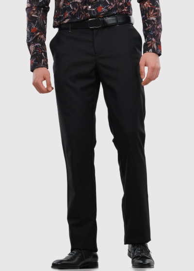 Salvio black men's pants