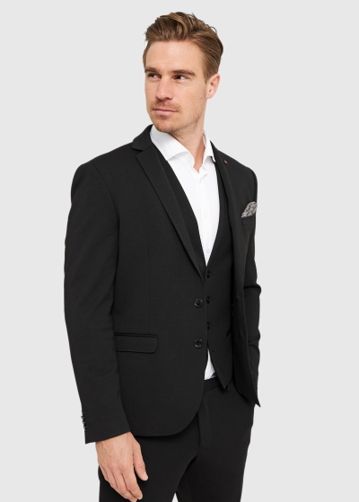 Nicodemo black men's blazer