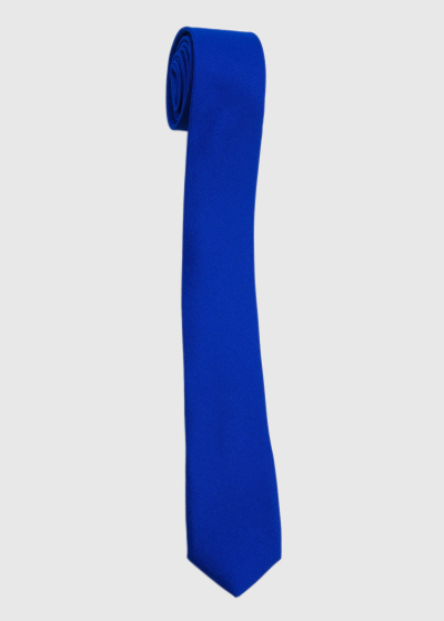 Blue men's tie