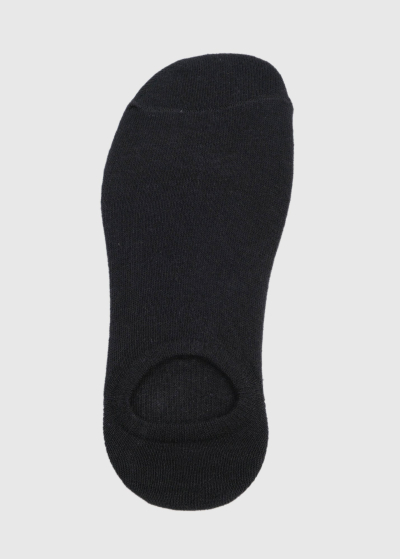 Damiano black mens short socks