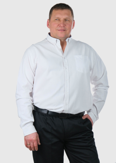 Raniero Lielo izmēru balts krekls