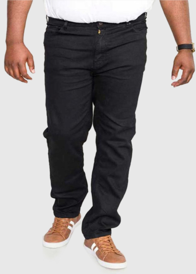 Mariano Plus Size black  men's jeans