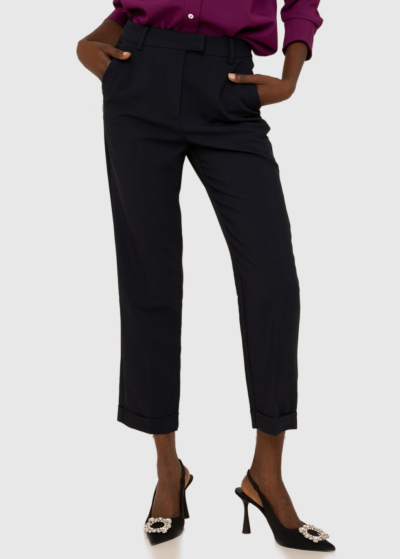 Demetra dark blue women's pants