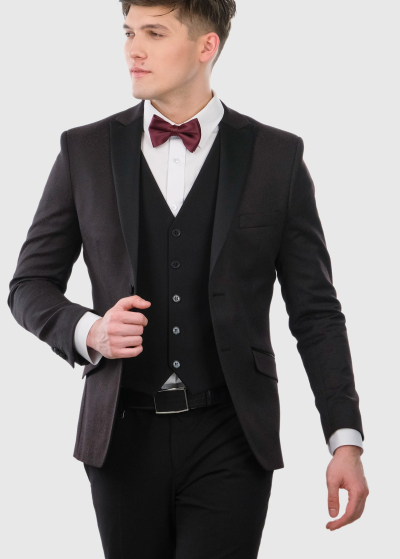 Cristiano black men's blazer