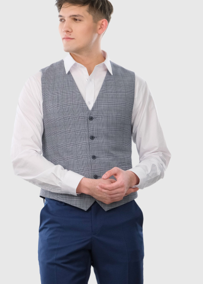 Danilo classic checkered vest