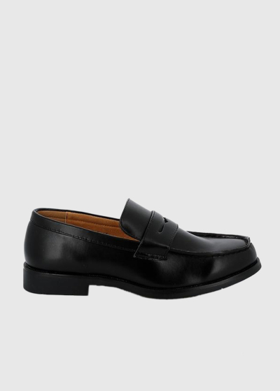 Modesto black men's loafers