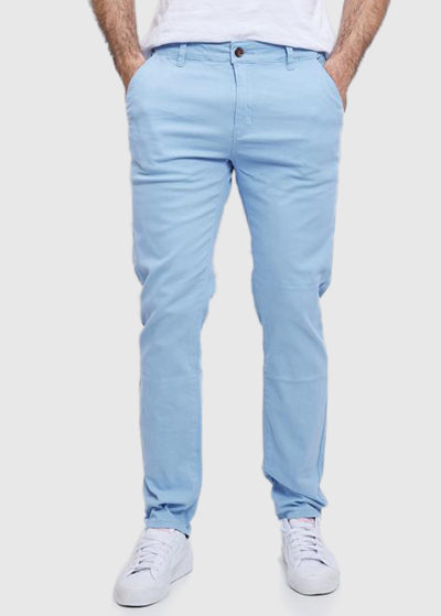 Anastasio Slim Fit light blue men's pants