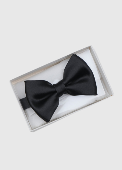 Black men's bow tie