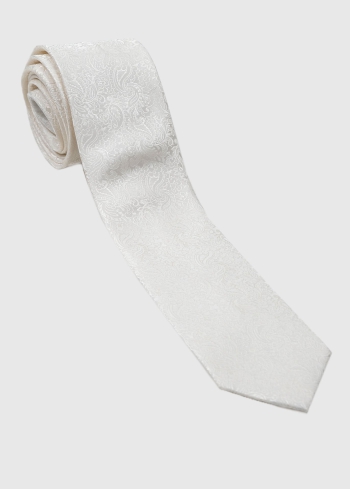 Beige men's tie