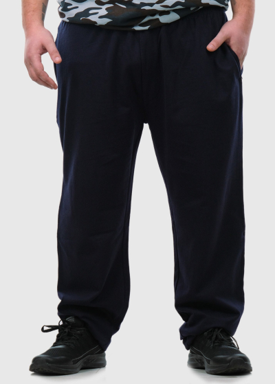 Modesto Plus Size dark blue mens sweatpants