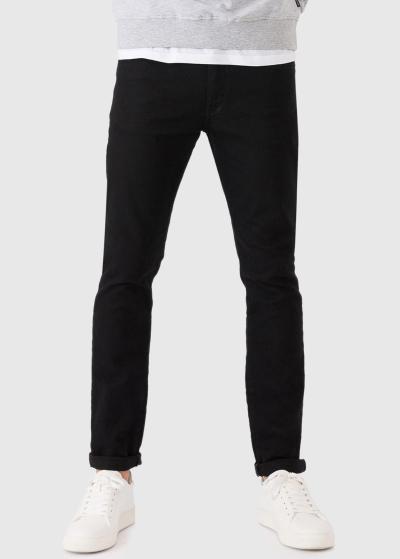 Slim Fit black mens jeans