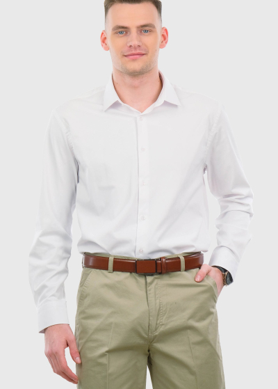 Regular Fit balts vīriešu krekls