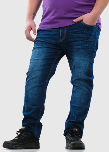 Alberto Slim Fit синие мужские джинсы Большого Размера