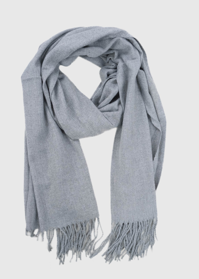 Marzia grey womens scarf