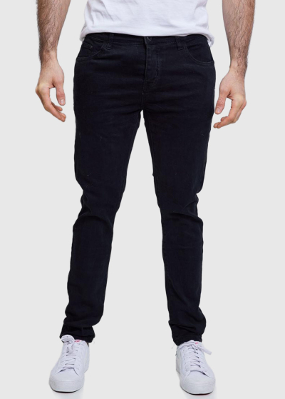 Guerin Skinny Fit черные мужские джинсы