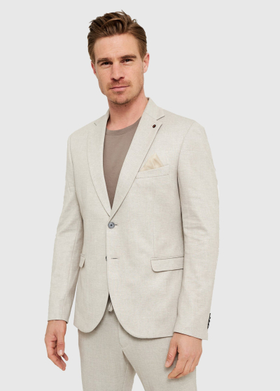 Nicomede beige men's blazer