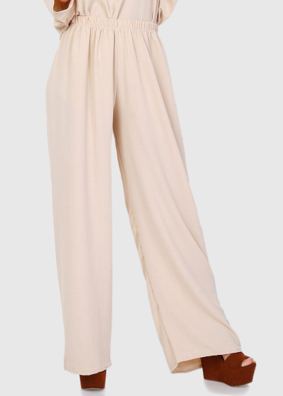 Sonia beige oversized pants